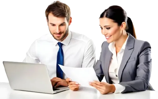 3d-team-manager-reviewing-reports-with-colleague-collaborative-interaction-professionalism-con.webp